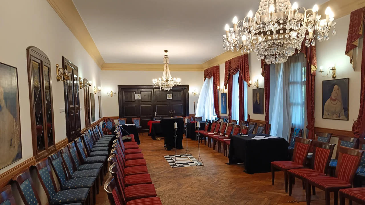 Dvorac Mihanović u Tuheljskim Toplicama tijekom osnivanja Hrvatske pionirske federacije Le Droit Humain